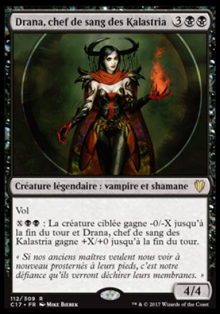 Drana, Kalastria bloodchief